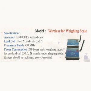 Wireless For Weighing Scale